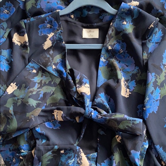 Aritzia Wilfred Aubagne Floral Plunge Dress - Picture 3 of 3